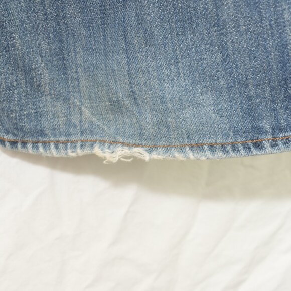 Lucky Brand 100% Cotton 34x32 Mens Blue Jeans 181 Relaxed Straight GUC - Picture 5 of 9